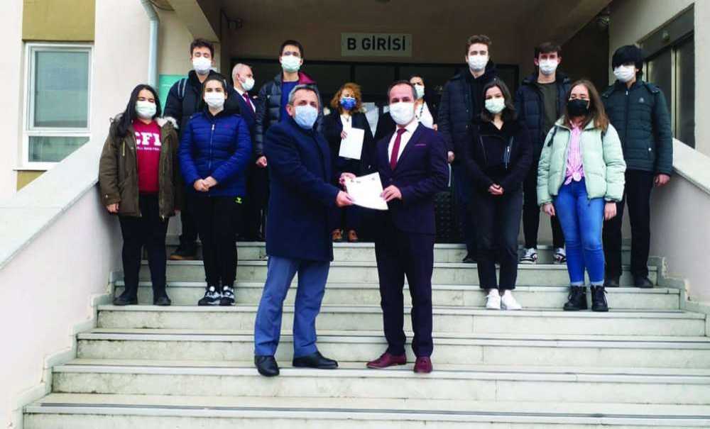 Erasmus Projesinde Görev Alanların Sertifikaları Verildi