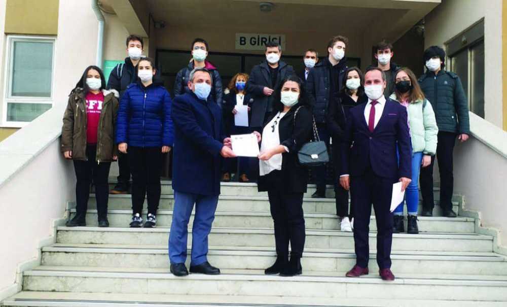 Erasmus Projesinde Görev Alanların Sertifikaları Verildi