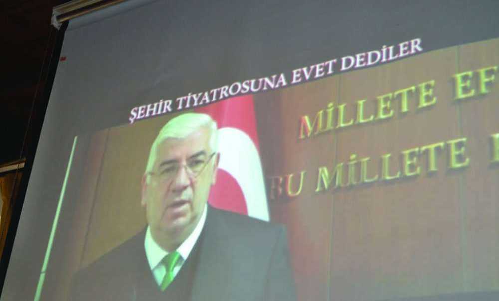 Şehir Tiyatrosu İçin İlk Meşale Yakıldı