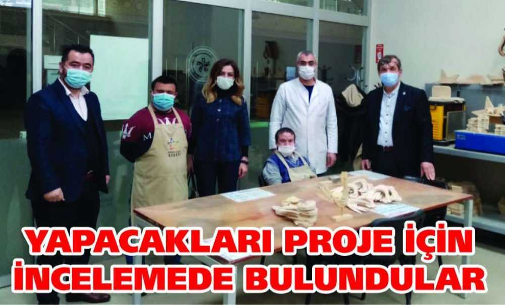 Yapacakları Proje İçin İncelemede Bulundular