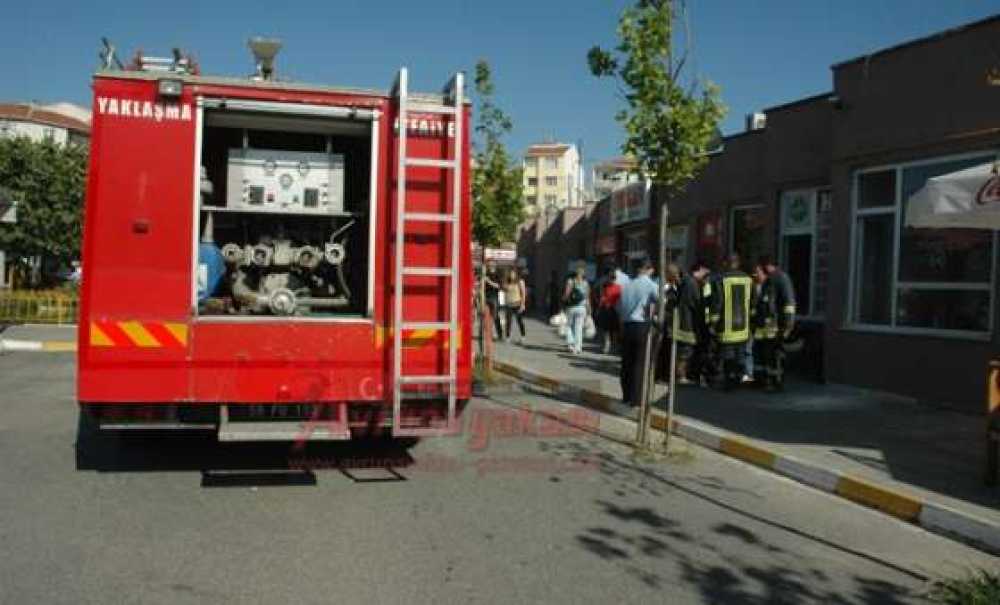 Çorlu Otogarında Yangın Paniği