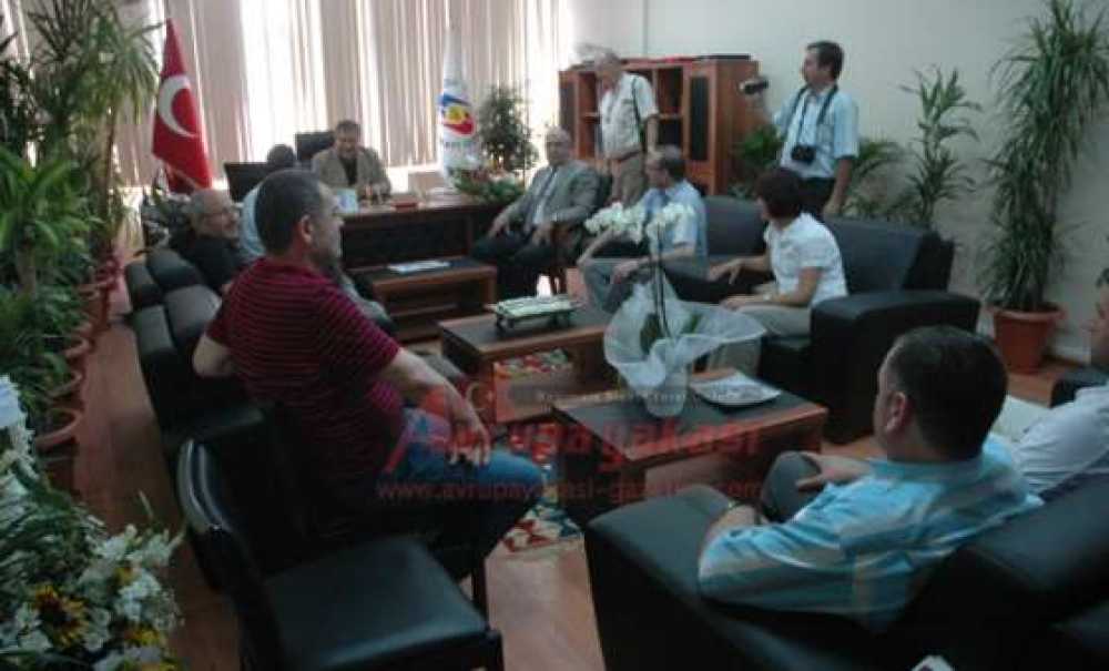 Chp Çorlu İlçe Örgütü`nden Çorlu Tso`ya Ziyaret