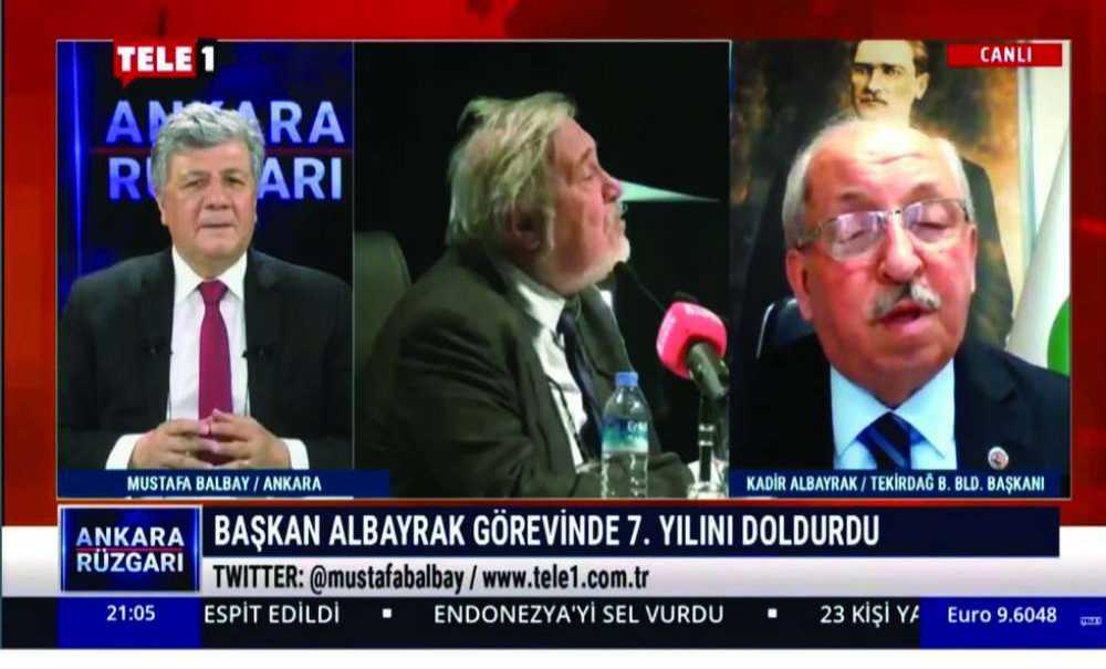 Albayrak, Mustafa Balbay'ın Konuğu Oldu