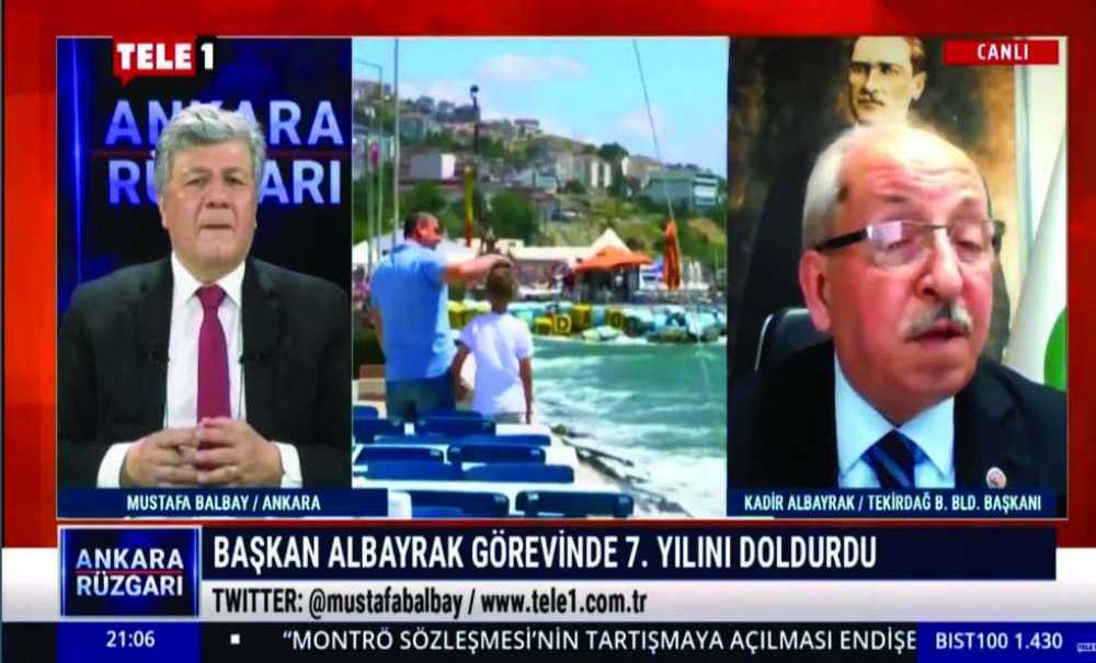 Albayrak, Mustafa Balbay'ın Konuğu Oldu