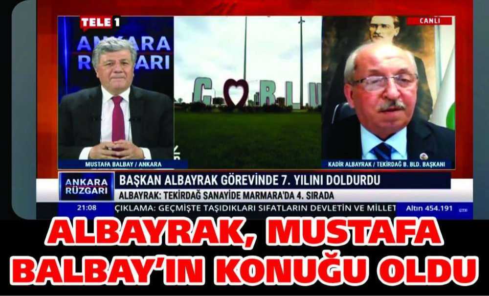 Albayrak, Mustafa Balbay'ın Konuğu Oldu