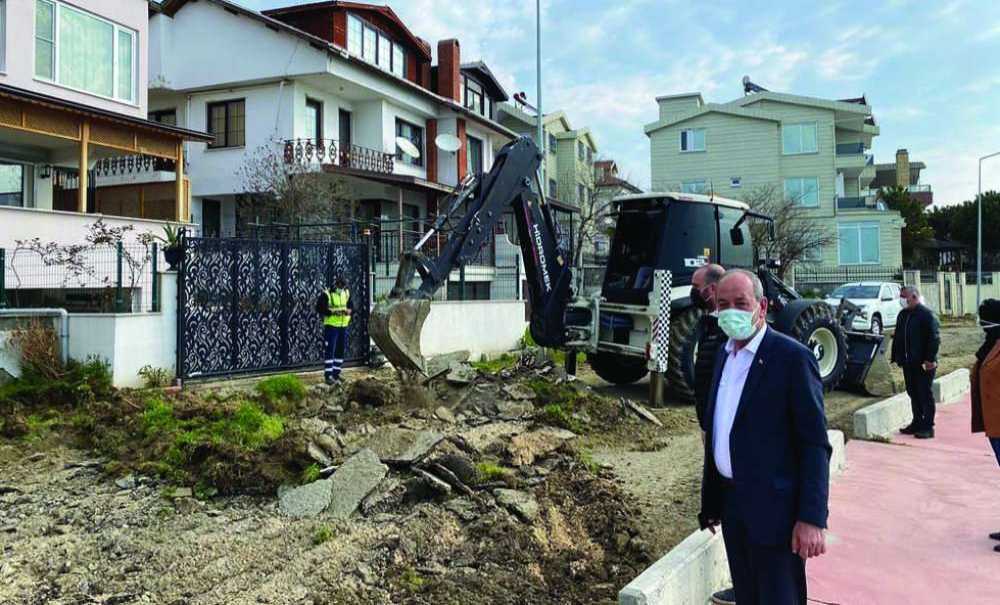 Marmaraereğlisi'nin Sahilleri Yenileniyor