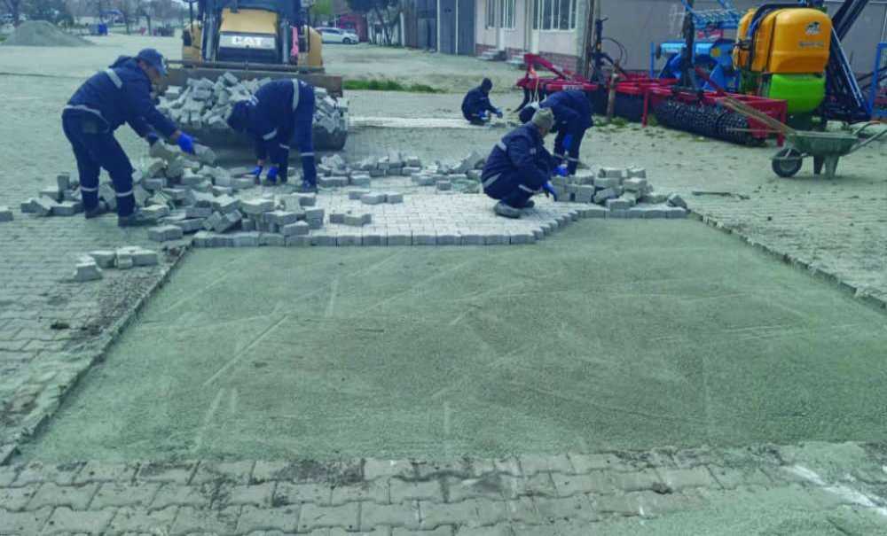 Ergene Belediyesi Bozulan Yolları Onarıyor