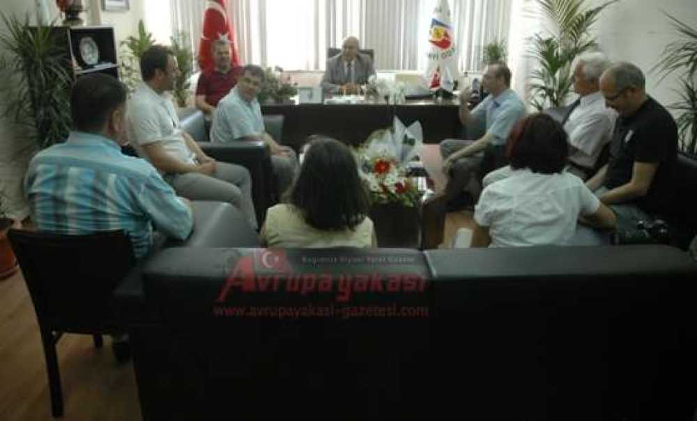 Chp Çorlu İlçe Örgütü`nden Çorlu Tso`ya Ziyaret