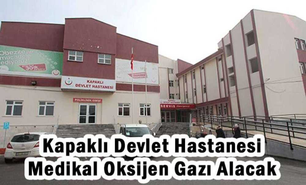 Medikal Oksijen Gazı Alınacak