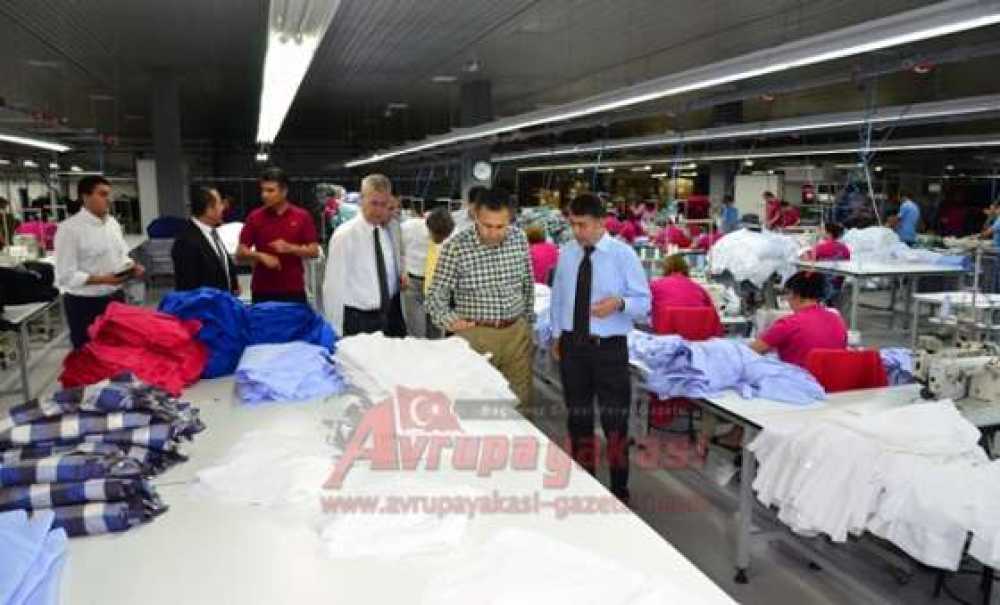 Vali Yerlikaya`dan Modern Karton Ve Eren Tekstil`e Ziyaret