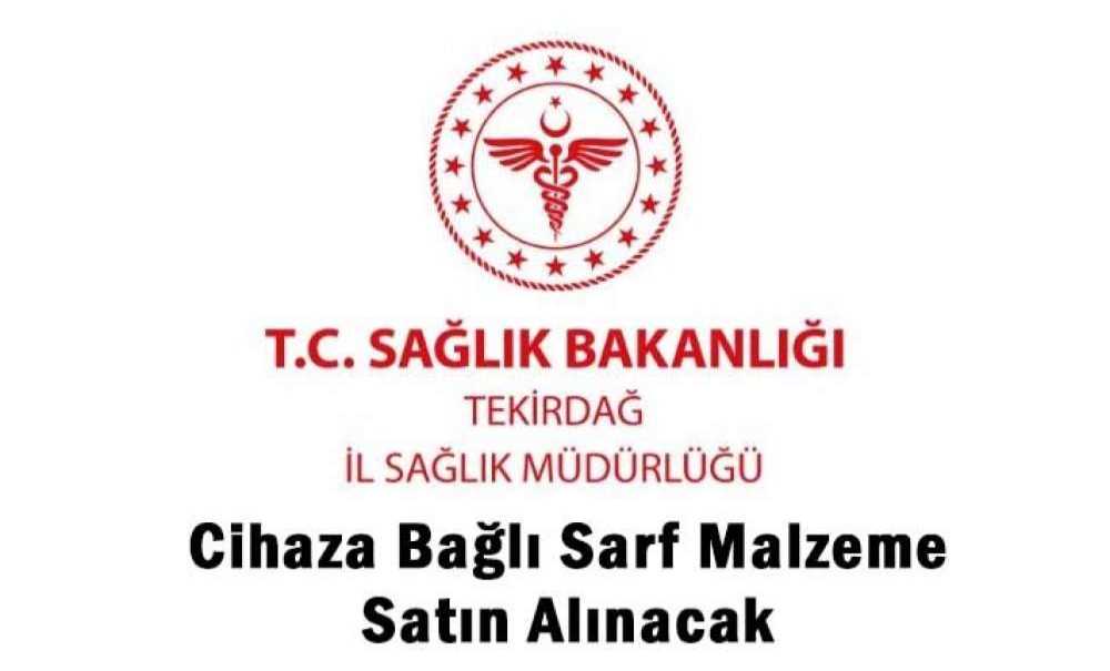 Cihaza Bağlı Sarf Malzeme Satın Alınacak