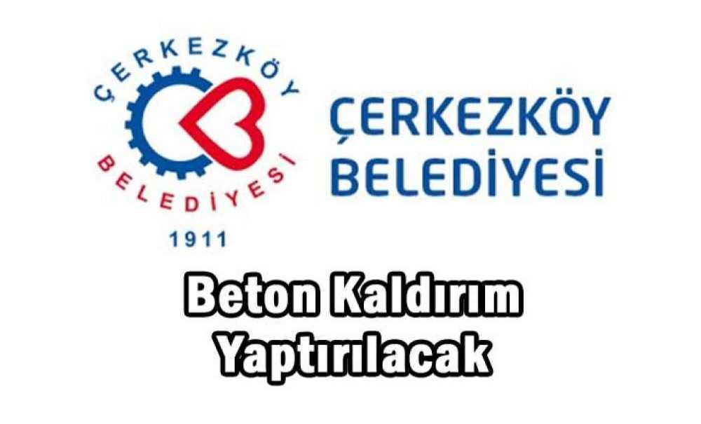 Beton Kaldırım Yaptırılacak