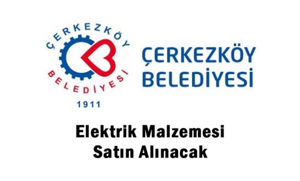 Elektrik Malzemesi Satın Alınacak