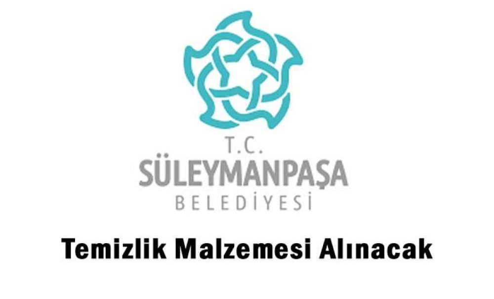 Temizlik Malzemesi Alınacak