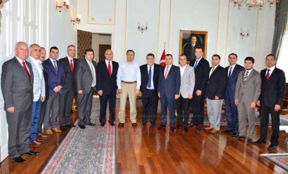 Çorlu Tso`dan Vali Yerlikaya`ya Ziyaret