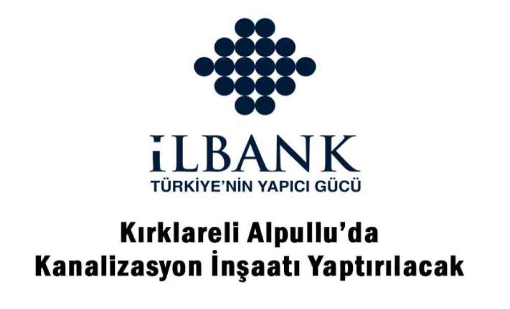 Kanalizasyon İnşaatı Yaptırılacak