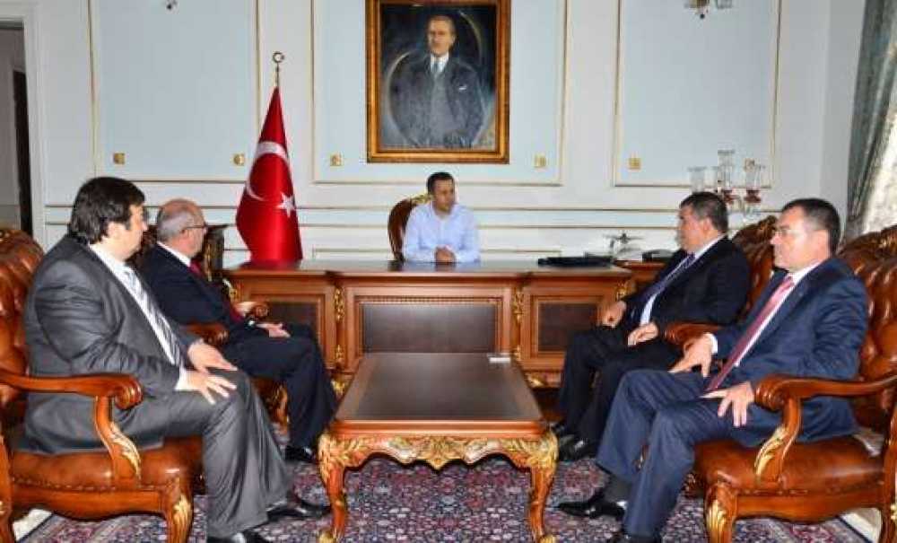 Çorlu Tso`dan Vali Yerlikaya`ya Ziyaret