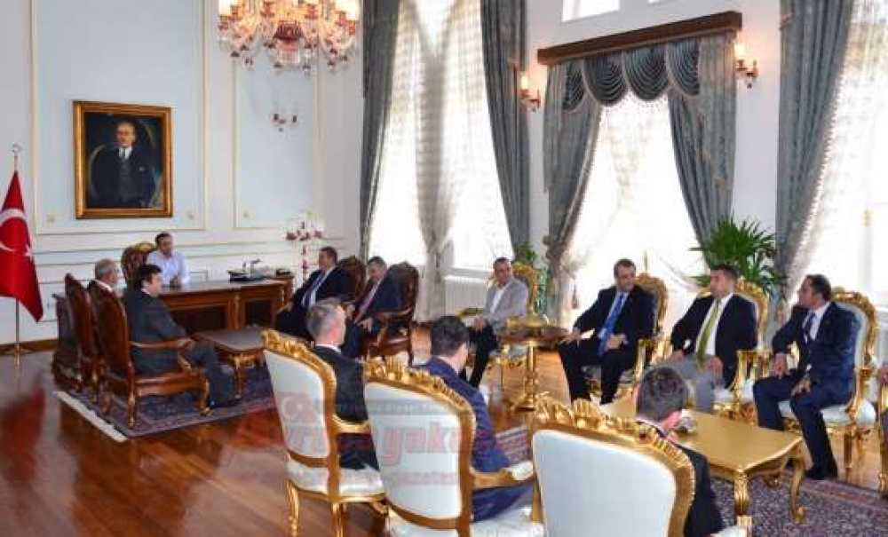 Çorlu Tso`dan Vali Yerlikaya`ya Ziyaret