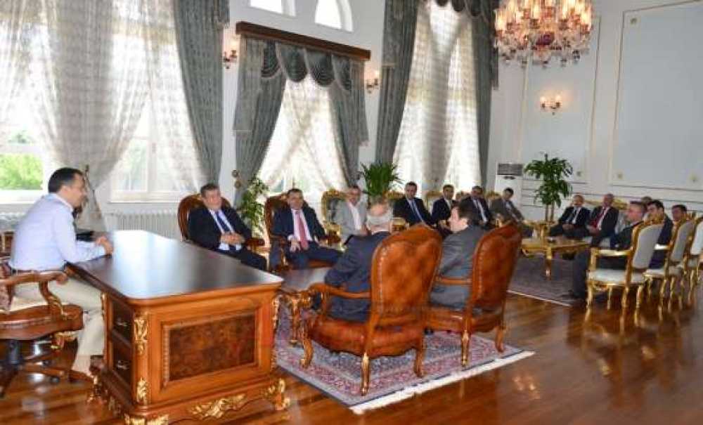 Çorlu Tso`dan Vali Yerlikaya`ya Ziyaret