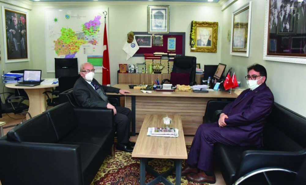 Albayrak, Mezarlıklar Şube Müdürlüğü'nü Ziyaret Etti