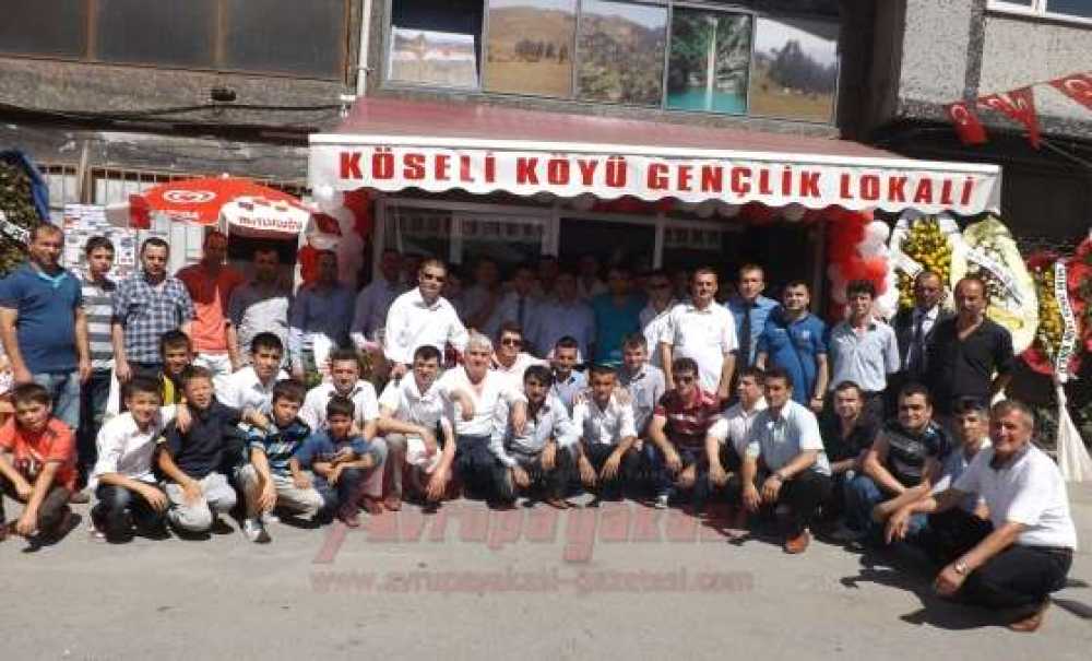 Köseli Köyü Gençlik Lokali Törenle Açıldı