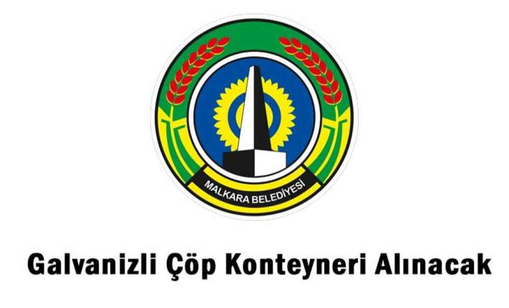 Galvanizli Çöp Konteyneri Alınacak