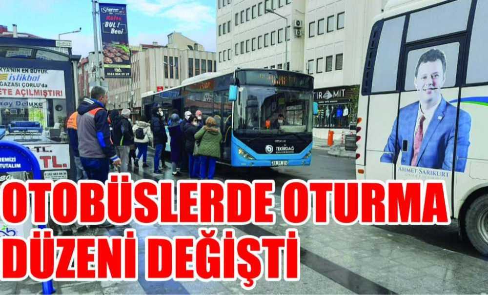 Otobüslerde Oturma Düzeni Değişti