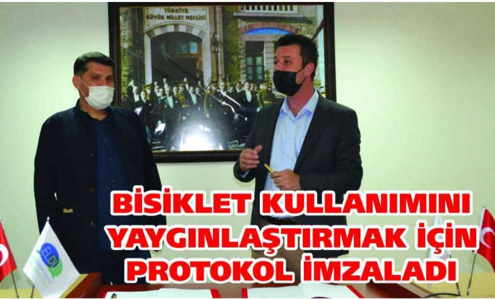 Bisiklet Kullanımını Yaygınlaştırmak İçin Protokol İmzaladı