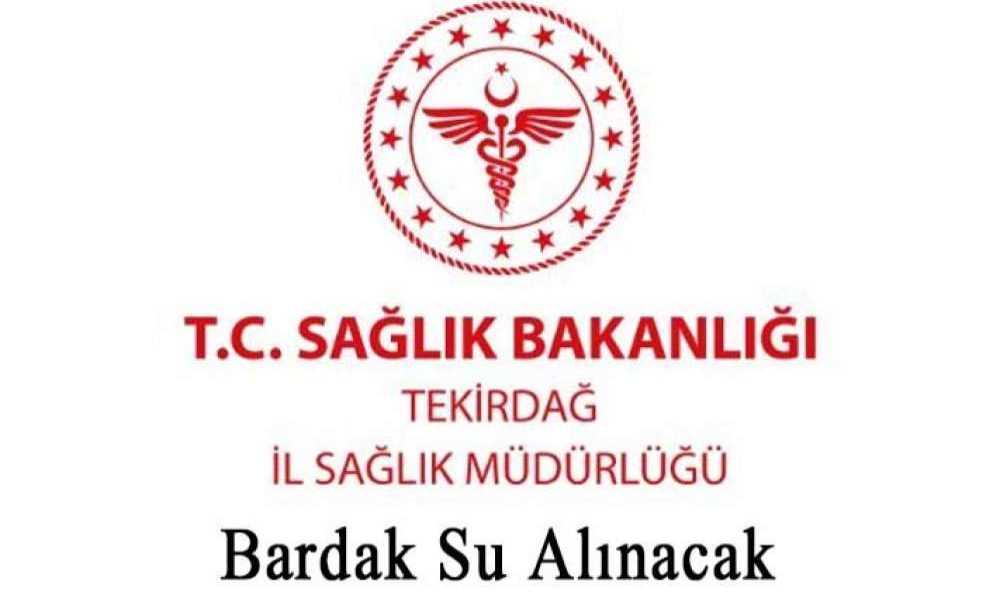 Bardak Su Alınacak