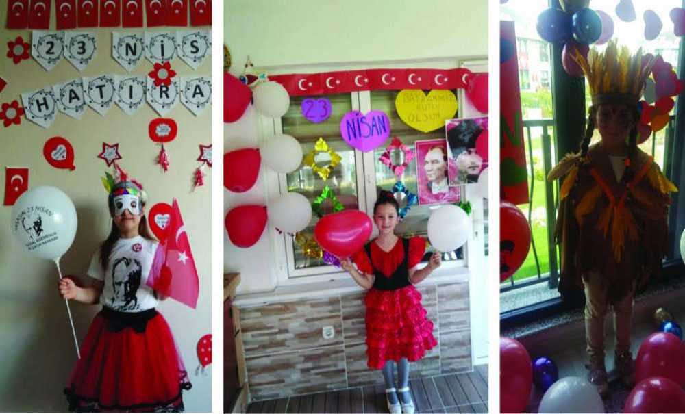 23 Nisan'da Farklı Ülkelerin Kıyafetlerini Giydiler