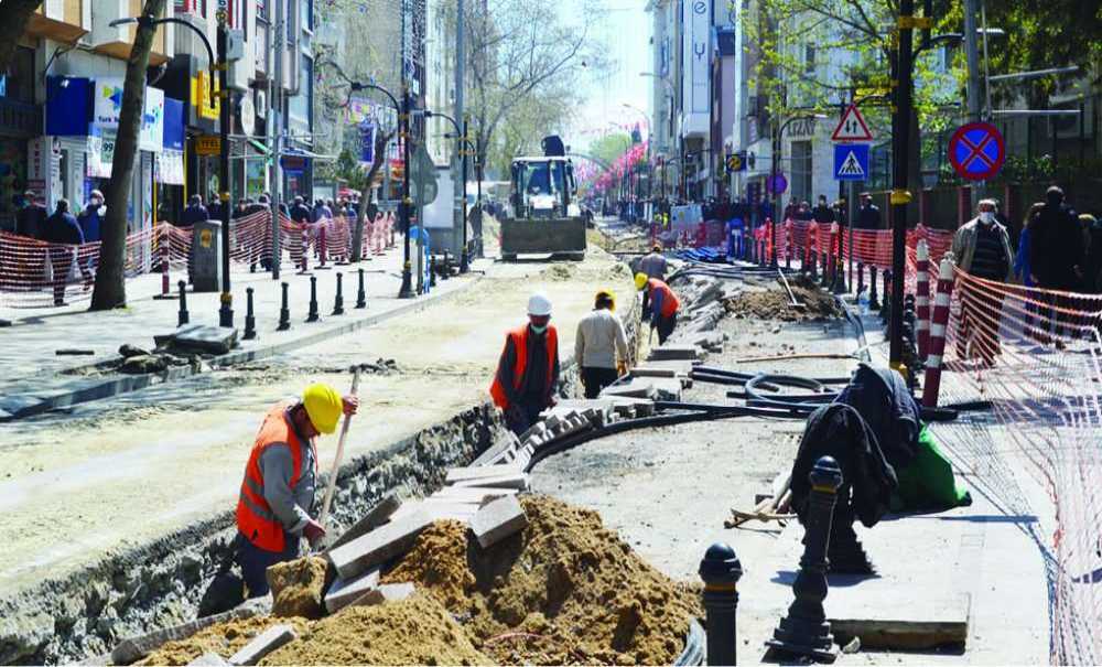 Çalışmalar Trafiği Olumsuz Etkiledi