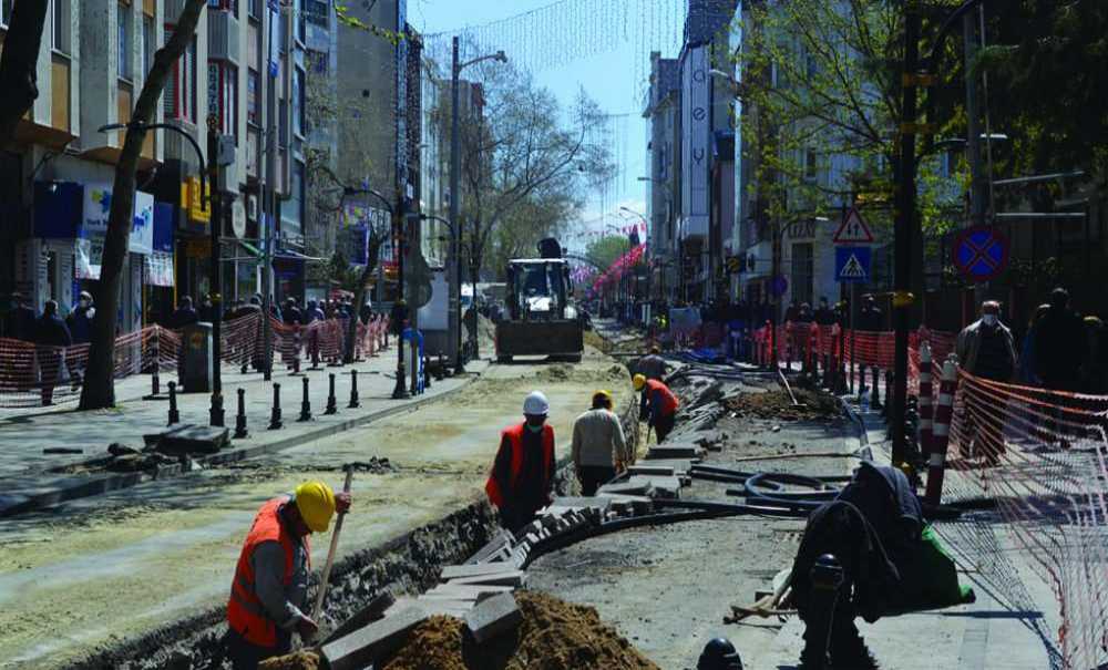 Çalışmalar Trafiği Olumsuz Etkiledi