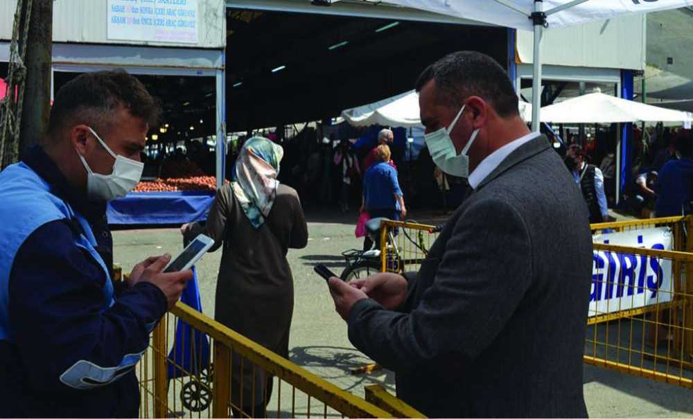 Çorlu'da Son Pazar Kuruldu