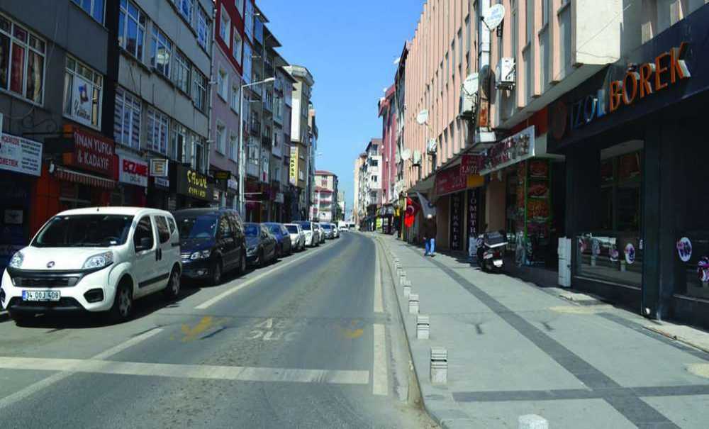 Tam Kapanmada Çorlu Sessizliğe Büründü