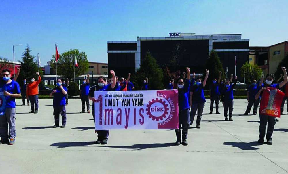 Birleşik Metal 1 Mayıs'ı İşyerlerinde Kutladı