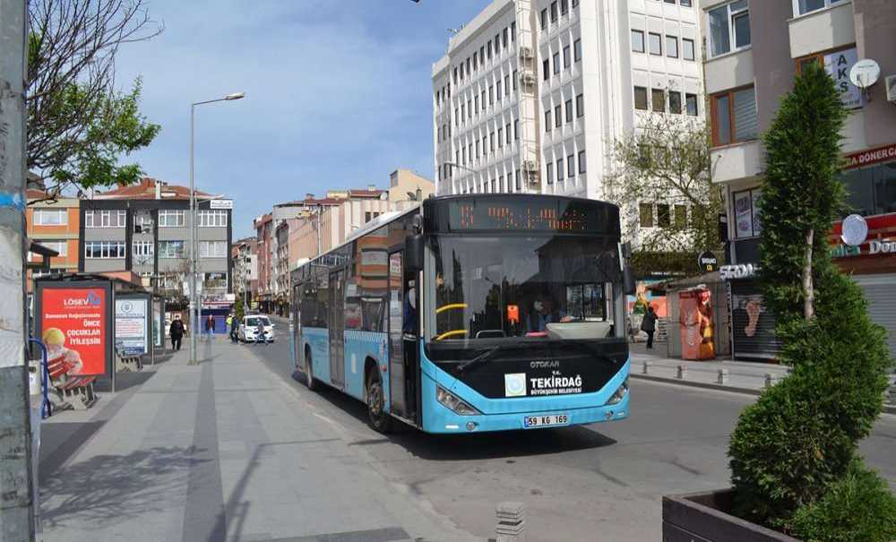 Seyrekte Olsa Otobüsler Çalışmalar Devam Ediyor