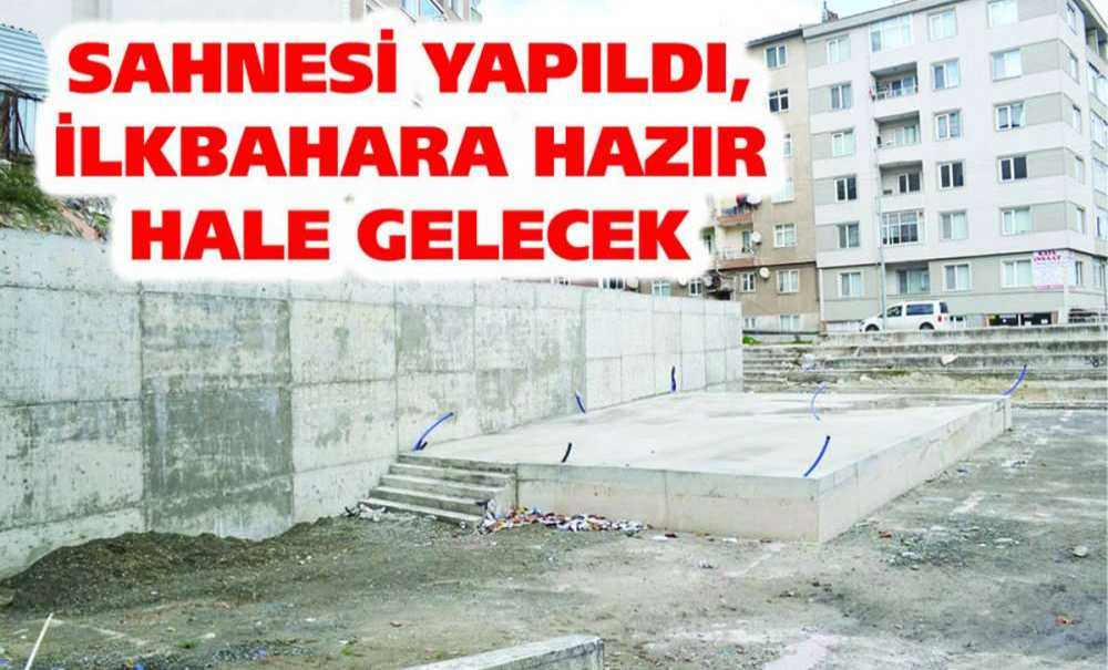 Sahnesi Yapıldı, İlkbahara Hazır Hale Gelecek