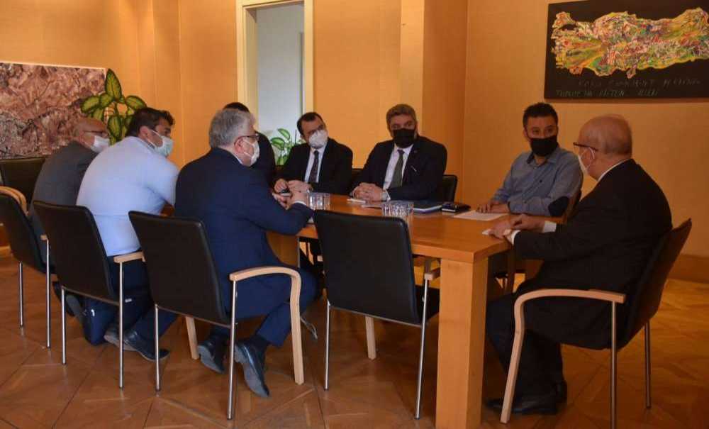 Çorlu'da Devam Eden Çalışmaları Yerinde İnceledi