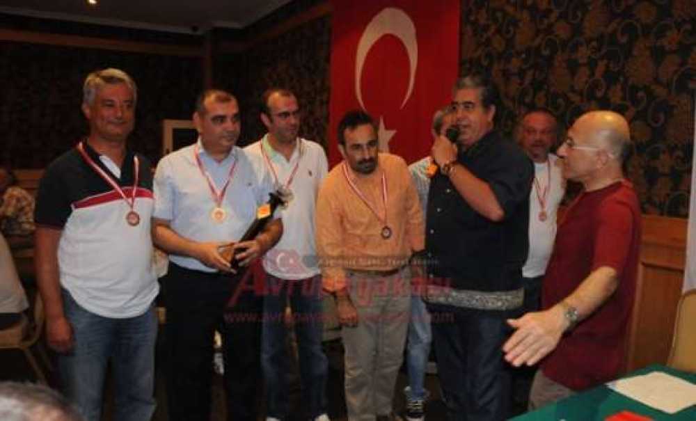 Trakya İkili Briç Şampiyonası Çorlu'da Gerçekleştirildi