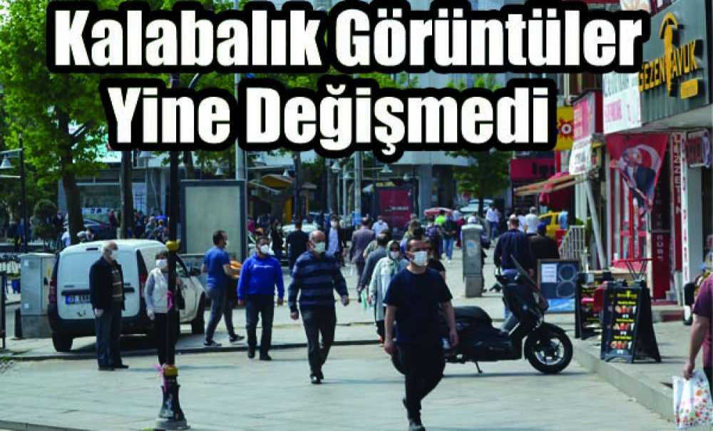 Kalabalık Görüntüler Yine Değişmedi