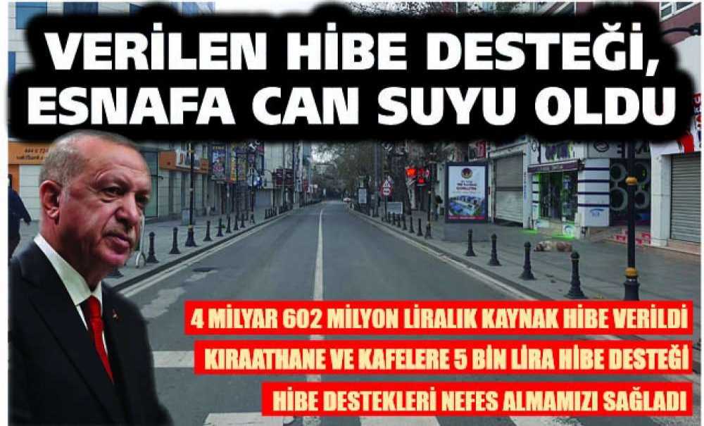Verilen Hibe Desteği, Esnafa Can Suyu Oldu