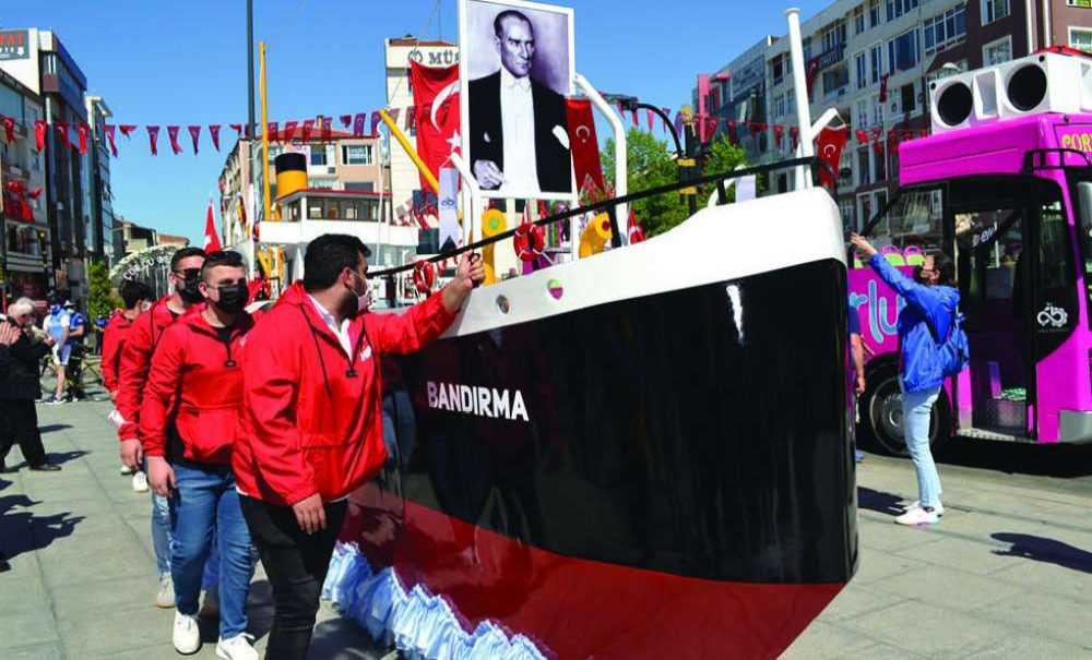 Çorlu'da 19 Mayıs Coşkusu Yaşandı