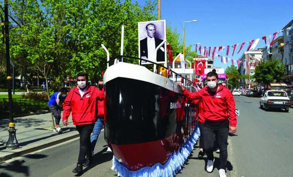 Çorlu'da 19 Mayıs Coşkusu Yaşandı