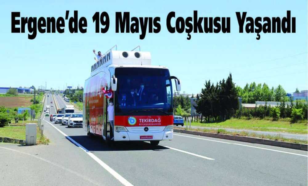 Ergene'de 19 Mayıs Coşkusu Yaşandı