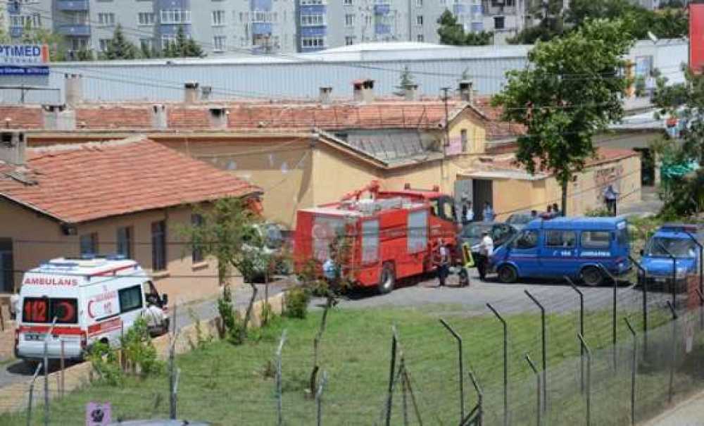 Çorlu Cezaevi'nde Tatbikat