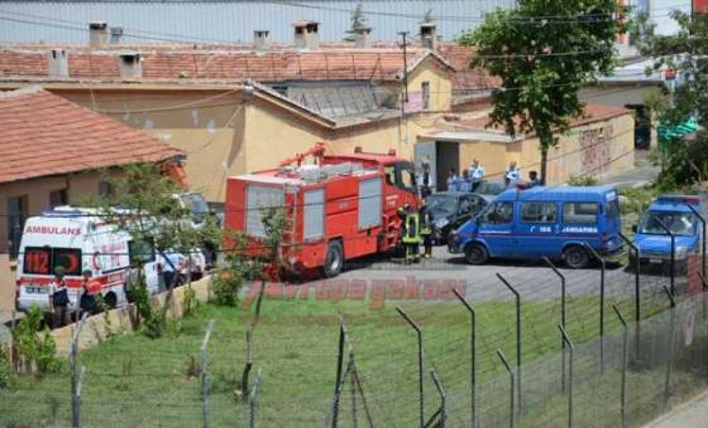 Çorlu Cezaevi'nde Tatbikat