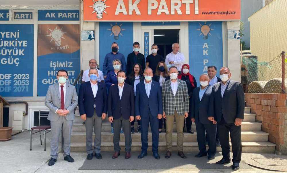 Ak Parti Tekirdağ İl Başkanı Mestan Özcan; “Ereğlimiz İçin İş Başındayız, Çalışmaya Devam Ediyoruz”