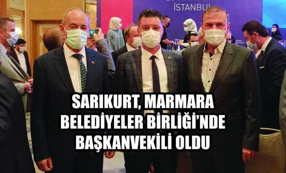 Sarıkurt, Marmara Belediyeler Birliği'nde Başkanvekili Oldu