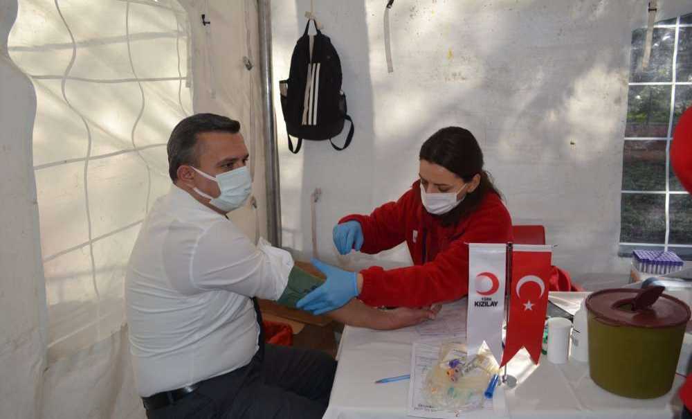 4 Ay Önce Kan Vermişti, Yine Kan Verdi