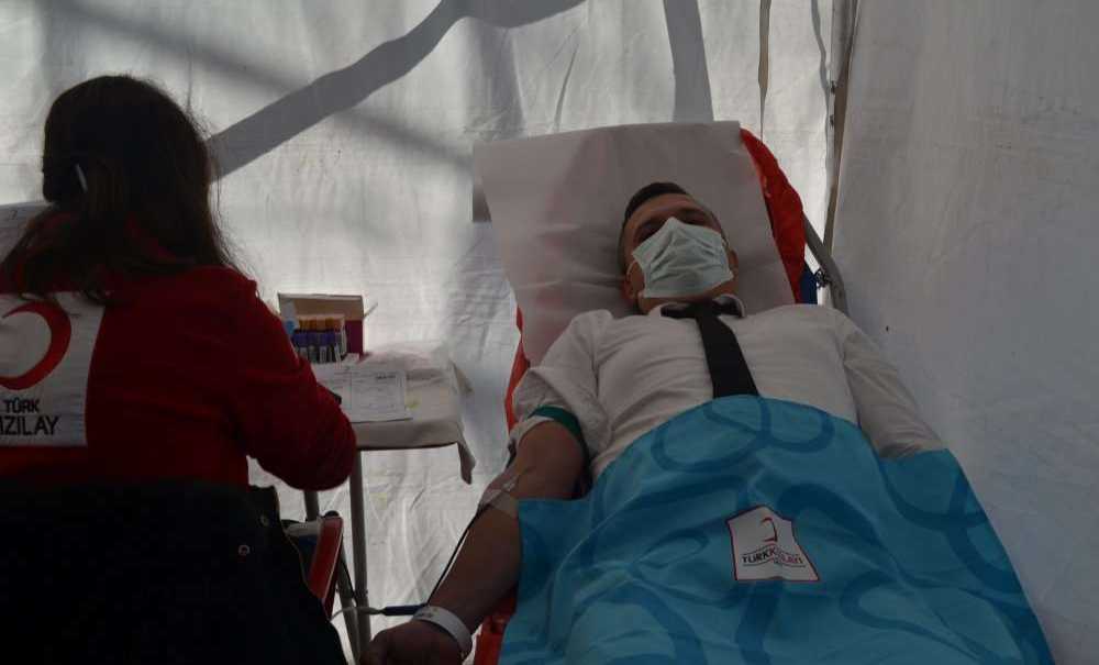 4 Ay Önce Kan Vermişti, Yine Kan Verdi